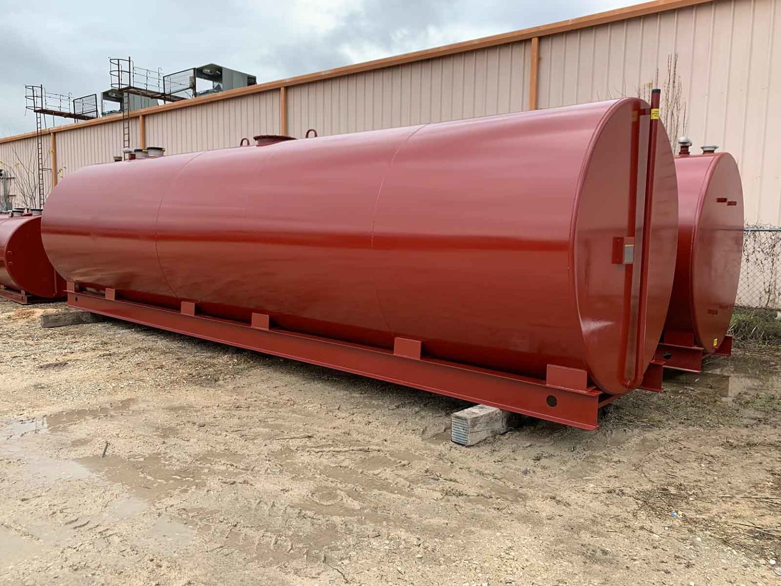 500 Gallon UL 142 Aboveground Fuel Tank For Sale Made In Houston TX